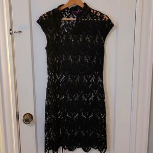 Vivienne Tam Cheongsam Style Venetian Lace Shell